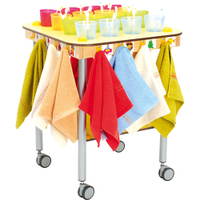 Kindergarten-Zahnputzbecherwagen Quadrat, 16 Becher - 100371 c 13