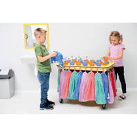 Kindergarten-Zahnputzbecherwagen Rechteck, 26 Becher – Bild 5