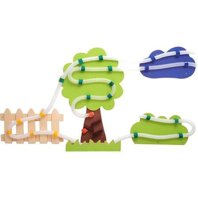 Wandapplikation mit Rohrpost - Parkanlage