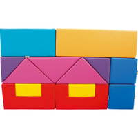 Schaumstoff-13er-Set, Moba 2, blau, rot, violett - 101003PU b 09