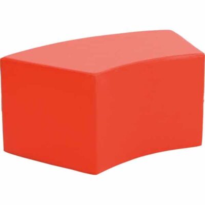 Achtelkreis-Sitz Paolo - kurz - rot