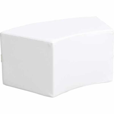 Achtelkreis-Sitz Paolo - kurz - weiß