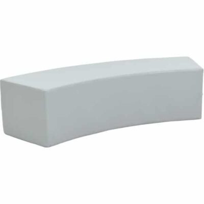 Achtelkreis-Sitz Paolo - lang - hellgrau