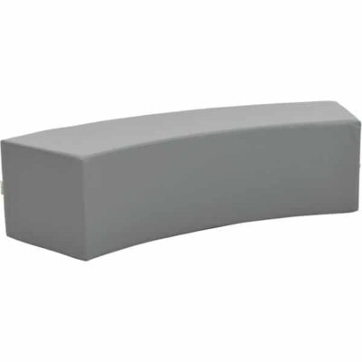 Achtelkreis-Sitz Paolo - lang - grau