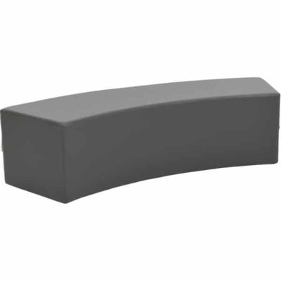 Achtelkreis-Sitz Paolo - lang - grafit