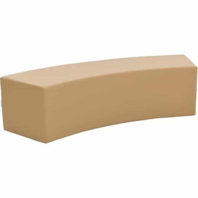 Achtelkreis-Sitz Paolo - lang - hellbraun