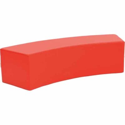 Achtelkreis-Sitz Paolo - lang - rot