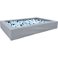 Ballbad R 3 m, grau, H 45, inkl. Bälle (blau-mint) - 101825 a 19