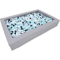 Ballbad R 3 m, grau, H 45, inkl. Bälle (blau-mint) - 101825 b 19