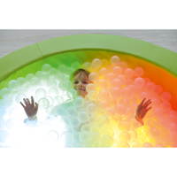 Ballbad rund, inkl. Bälle, mit LED-Leuchten - 101855PU h 16