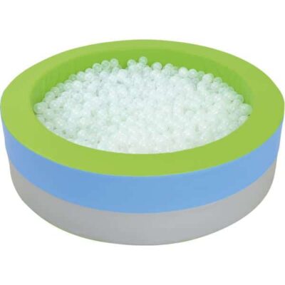 Bällebad rund - inkl. Bälle - mit LED-Leuchten