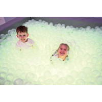 Ballbad mit LED-Leuchten, mit Farbwechsel, inkl. Bälle - 101857N m 25