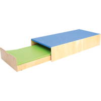 Kindergarten-Podest mit Auszugsbett, Teppichboden – Bild 20