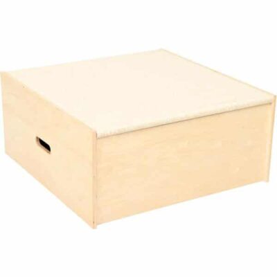 Kindergarten-Quadratpodest Linoleum beige