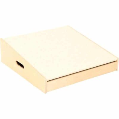 Kindergarten-Podest Rampe Linoleum beige