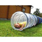 Kriechtunnel – transparent – Länge: 155 cm - 170142 1