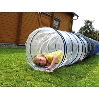 Kriechtunnel - transparent - Länge: 155 cm