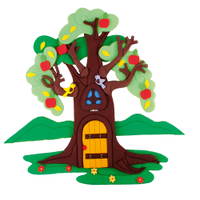 Wandbehang – Apfelbaum – im Wandel der 4 Jahreszeiten - 196024 a 12