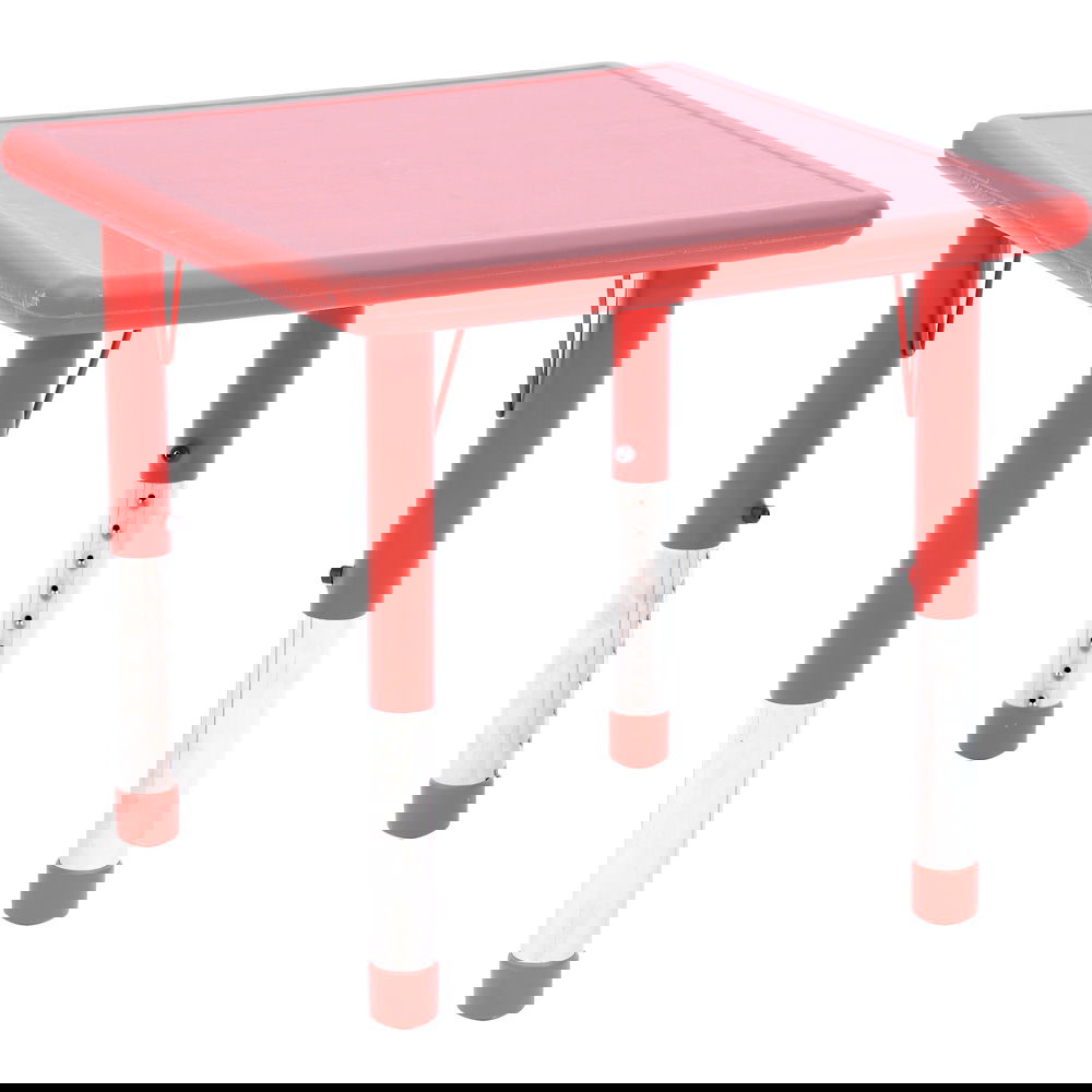 Tisch Felix, quadratisch, höhenverstellbar 40–60 cm