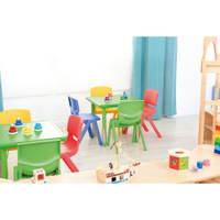 Tisch Felix, quadratisch, höhenverstellbar 40–60 cm – Bild 9
