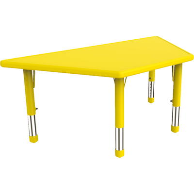 Tisch Felix, trapezförmig, höhenverstellbar 40–60 cm
