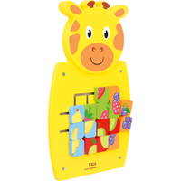 Wandapplikation – Giraffe mit Schiebespiel - 542031 b 17