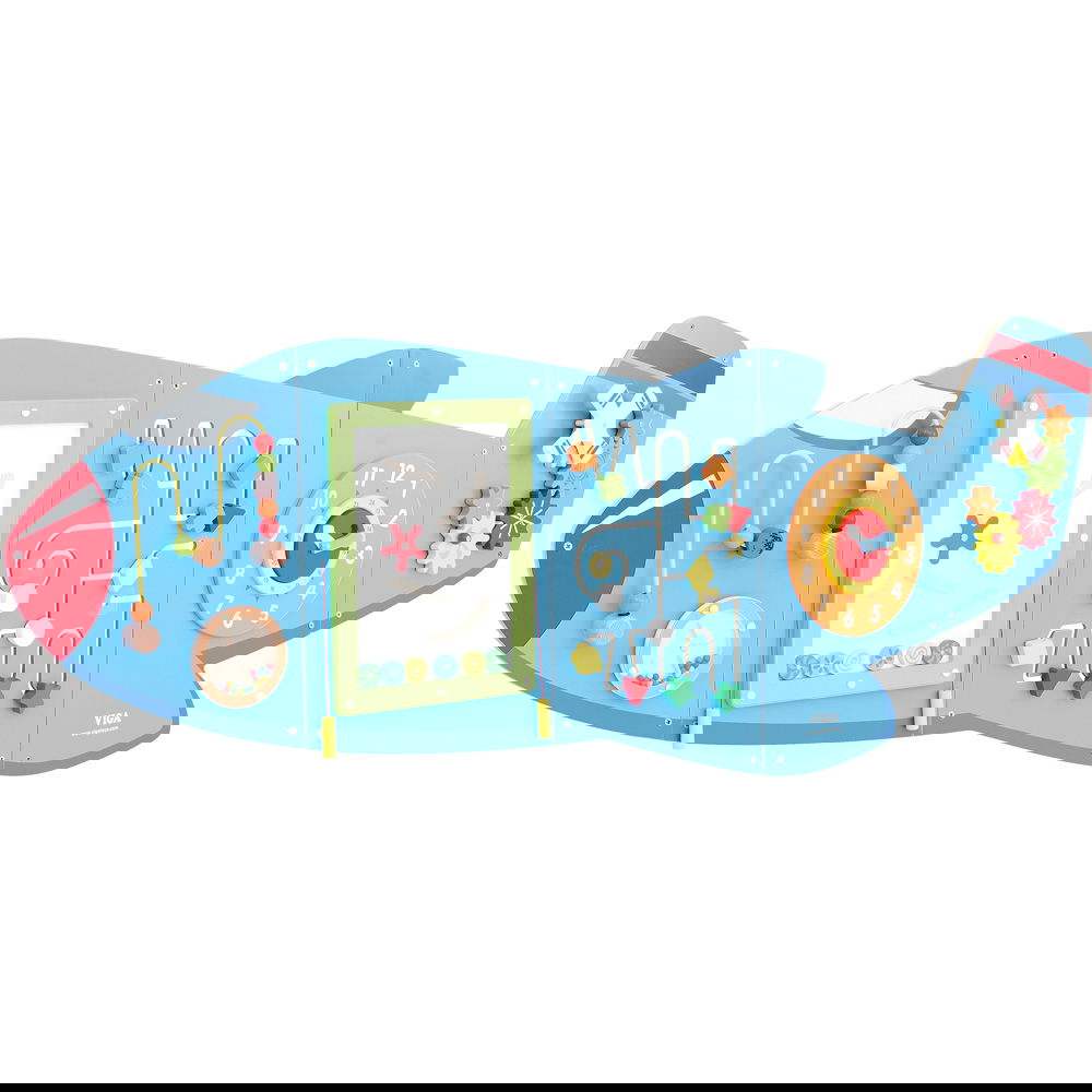 Wandapplikation "Flugzeug mit 6 Spielen"