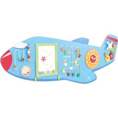 Wandapplikation - Flugzeug mit 6 Spielen