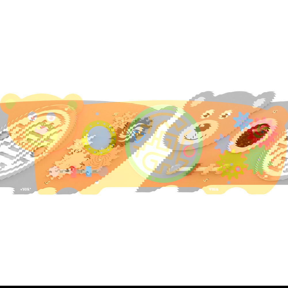 Wandapplikation "Bär mit 4 Spielen"