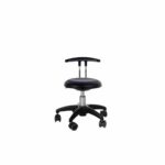 Rollhocker Star mit T-Lehne – Sitzhöhe: 30-38 cm - 65120 S24