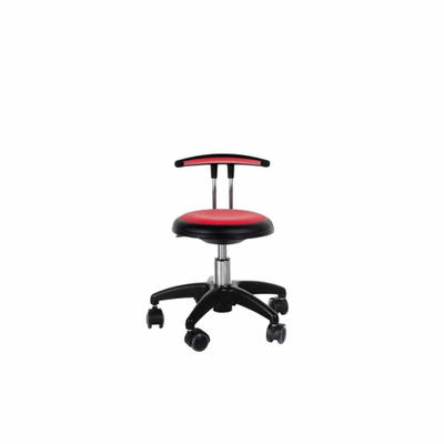 Rollhocker Star mit T-Lehne – Sitzhöhe: 30-38 cm