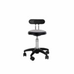 Rollhocker Star mit ovaler Lehne – Sitzhöhe: 38-48 cm - 65125 M19