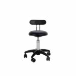Rollhocker Star mit ovaler Lehne – Sitzhöhe: 38-48 cm - 65125 M24