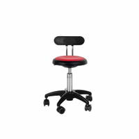 Rollhocker Star mit ovaler Lehne - Sitzhöhe: 38-48 cm – Bild 6