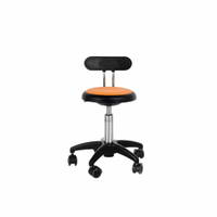 Rollhocker Star mit ovaler Lehne - Sitzhöhe: 38-48 cm – Bild 8