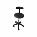 Rollhocker für Erwachsene – Sitzhöhe: 43-50 cm - 65130 schwarz