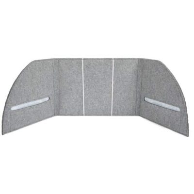 Akustik-Tischpaneel - grau