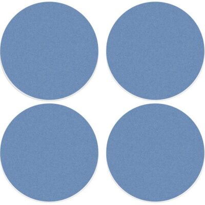 Akustik-Deckenpaneele - Ecophon Solo Circle - 80 cm - 4 Stück mit Seilabhängern - in 6 Farben