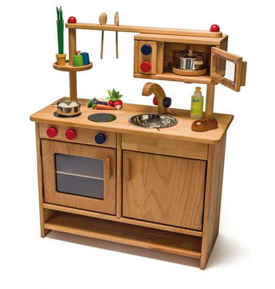 Spielküche aus Holz – Pantryküche