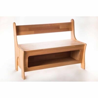 Truhenbank - Sitztruhe aus Buche