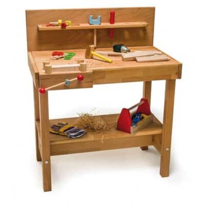 Werkbank aus Holz