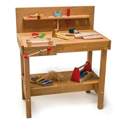 Werkbank aus Holz
