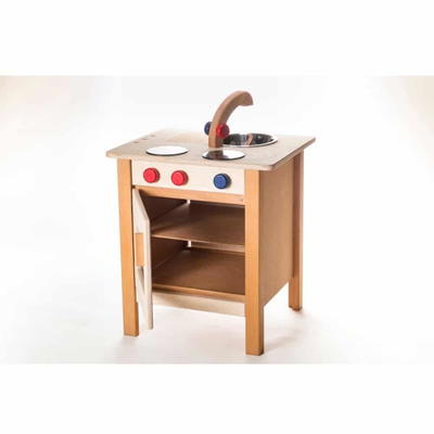 Kinderküche aus Holz – zweifarbig