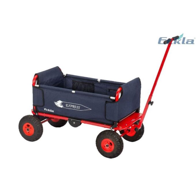 Bollerwagen Express Rot Blau