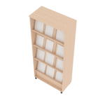EXPO Zeitschriftenregal, Ahorn E - D099202 05 BE9005 b 26