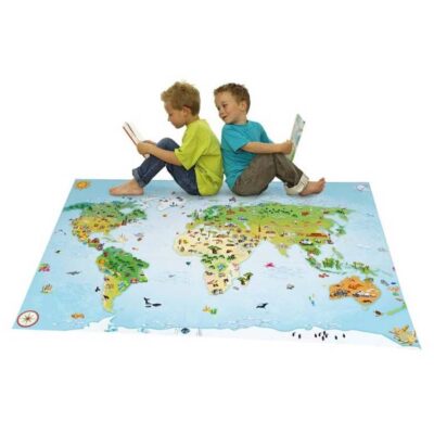 Spielteppich "Kontinente"