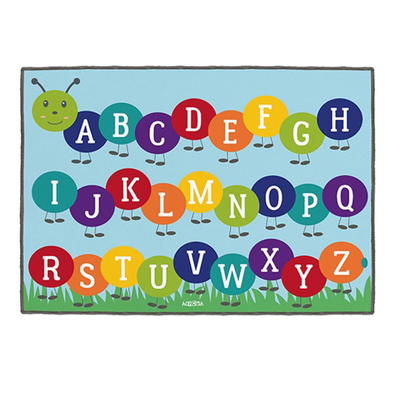 Spielteppich „ABC-Raupe“
