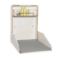 timkid Wandwickeltisch QUATTRO | White – Bild 8