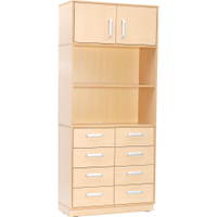 Flexi Kombihochschrank B mit Schubladen, H 203, auf Sockel (Flexi 26) - SET5105 a 13