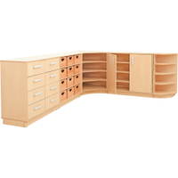 Möbelsatz Schrank M inkl. 8 Schubladen und 12 hohe Behälter – Flexi 31 - SET5111 b 17